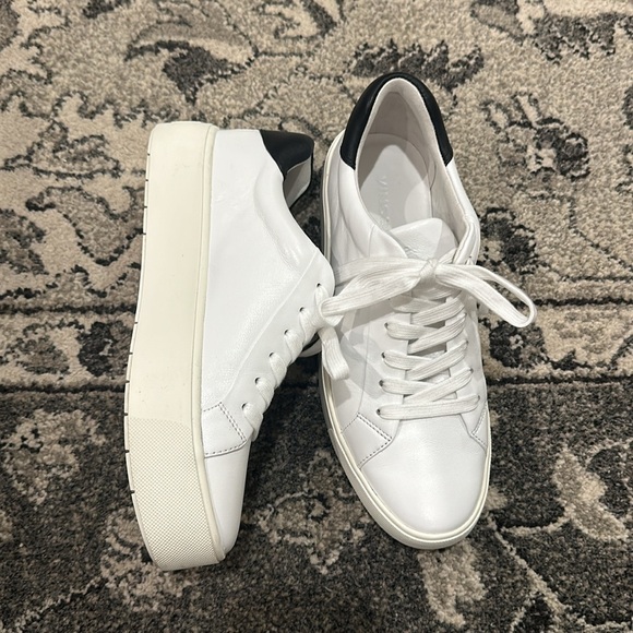 Vince Benfield Leather Platform Sneaker US 7 - Picture 4 of 9